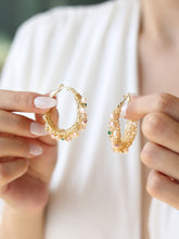 Pearl & Zircon Boucles d'oreilles